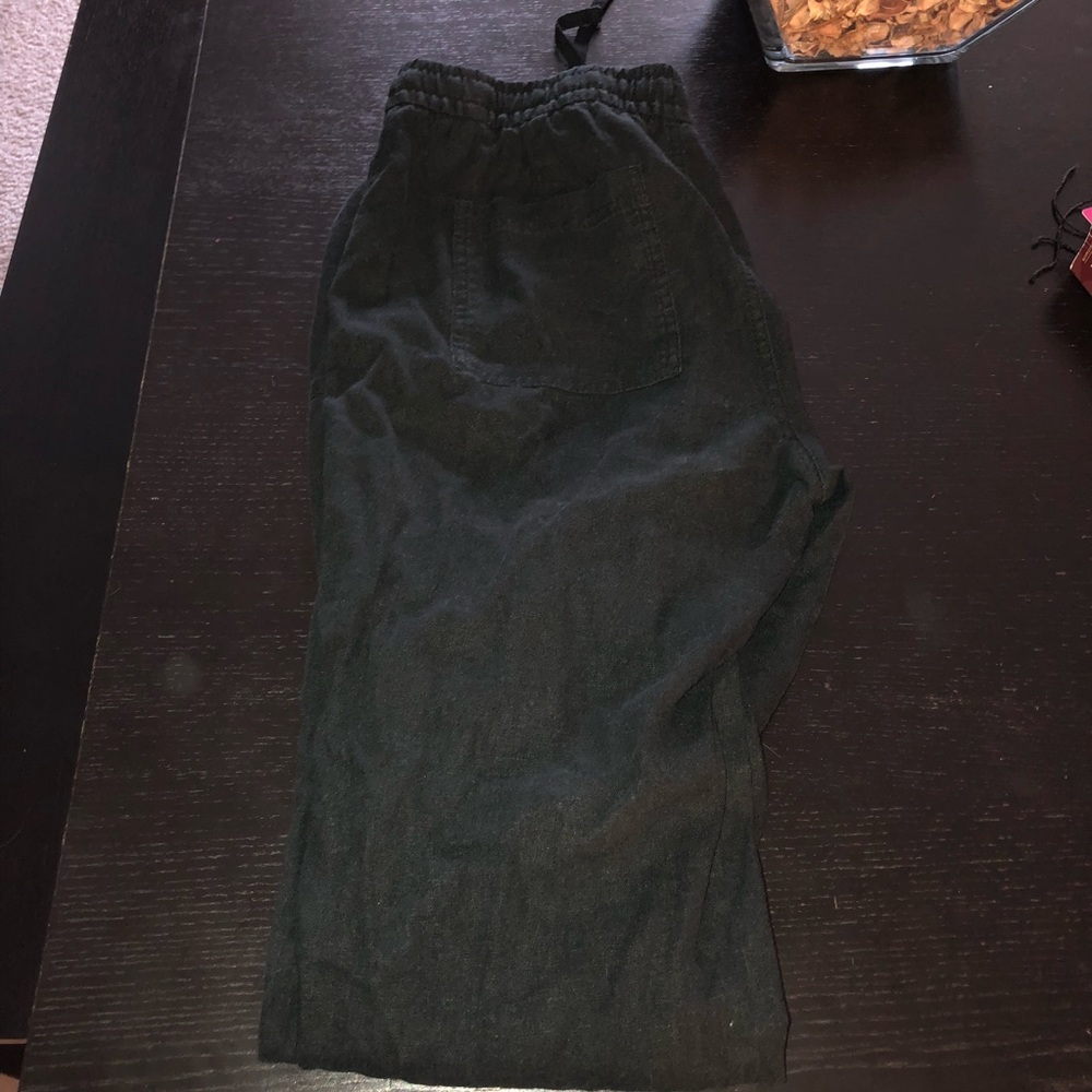 Black linen joggers! I accept offers!